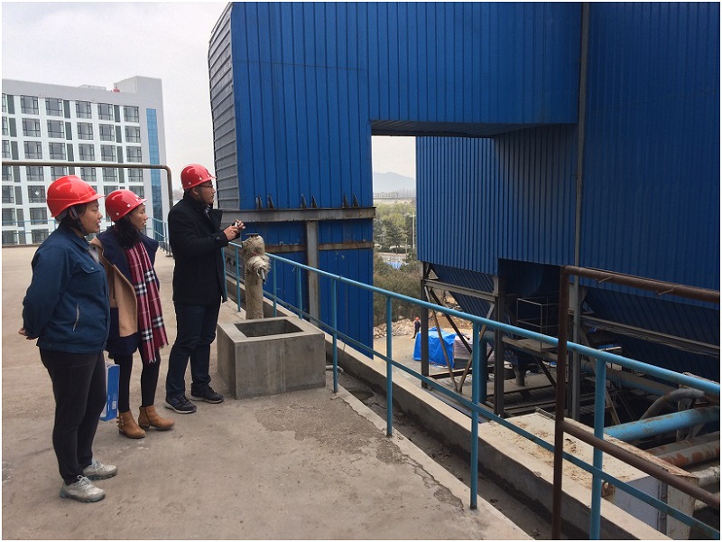 我公司就燃煤鍋爐超低排放改造項(xiàng)目進(jìn)行現(xiàn)場(chǎng)踏勘